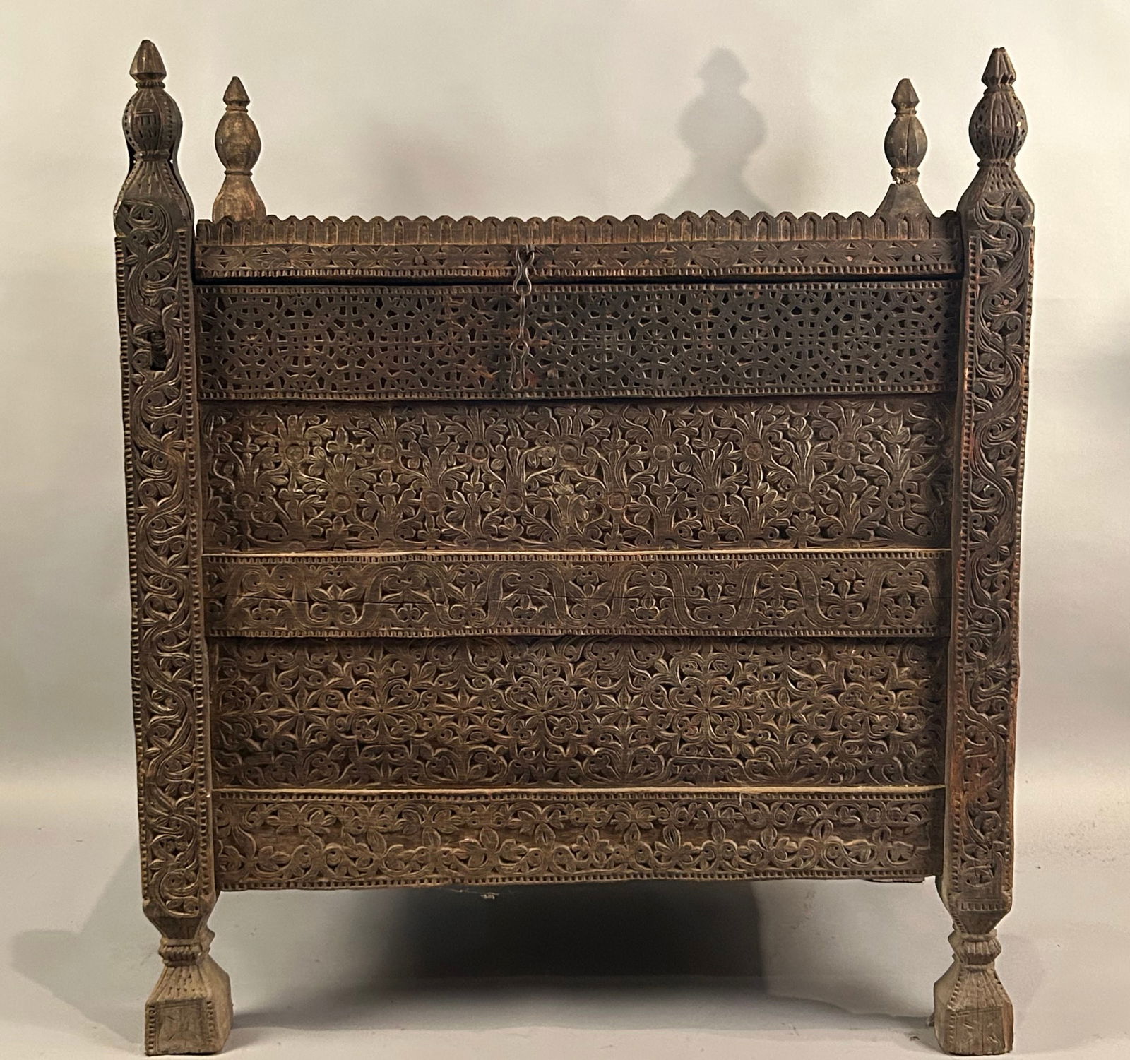 Swat Valley Chest Heavily Carved (1 of 10)