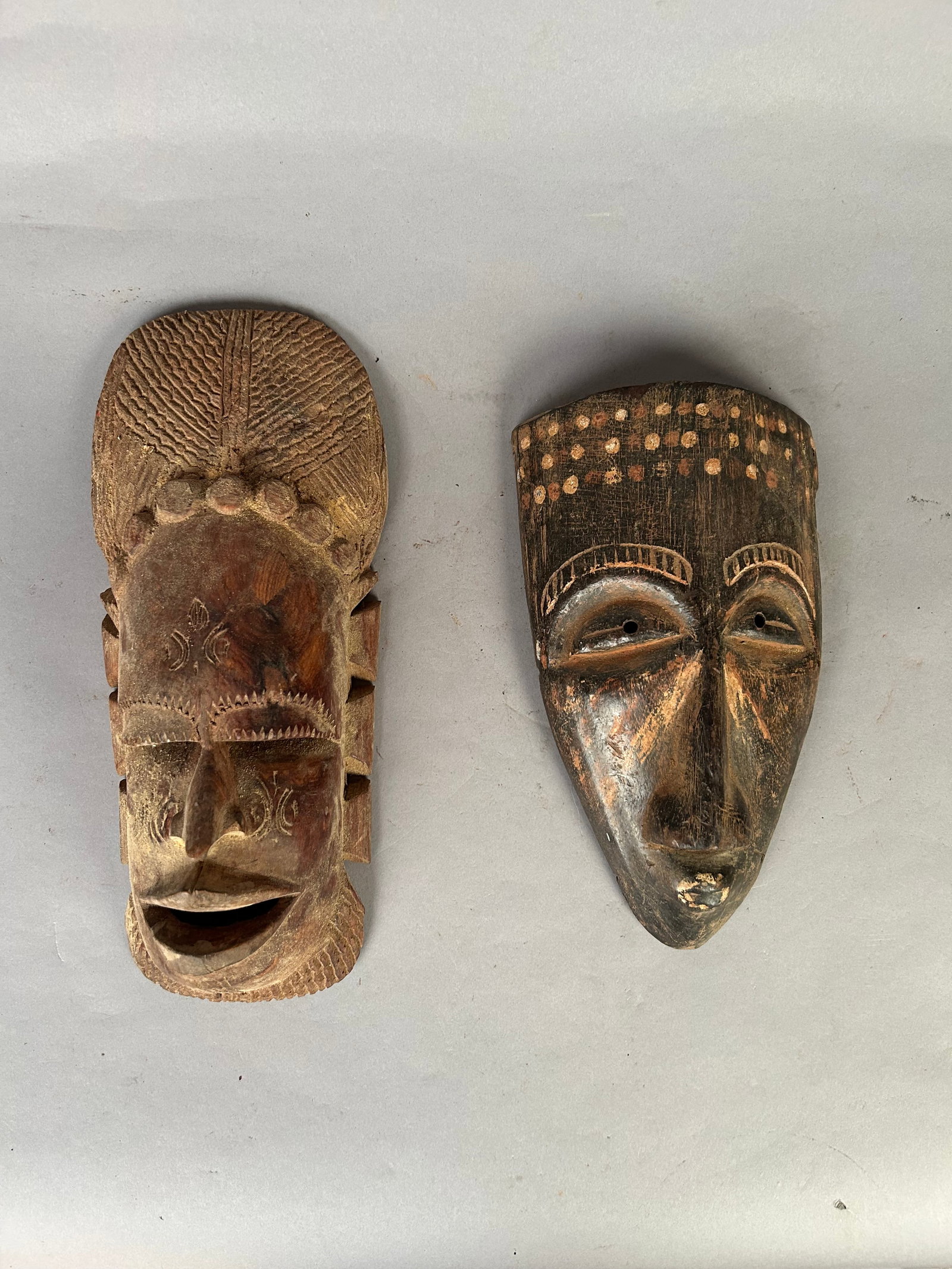 Two African Tribal Masks (1 of 4)
