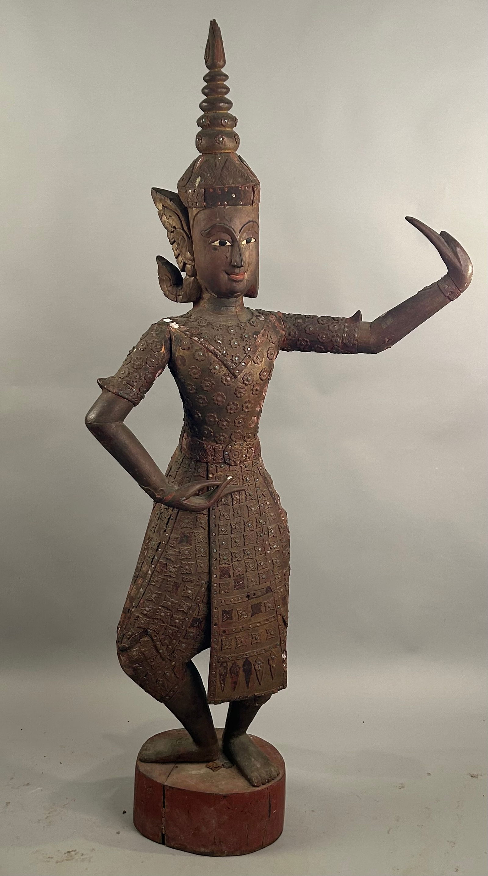 Large Tibetan Diety Statue (1 of 8)