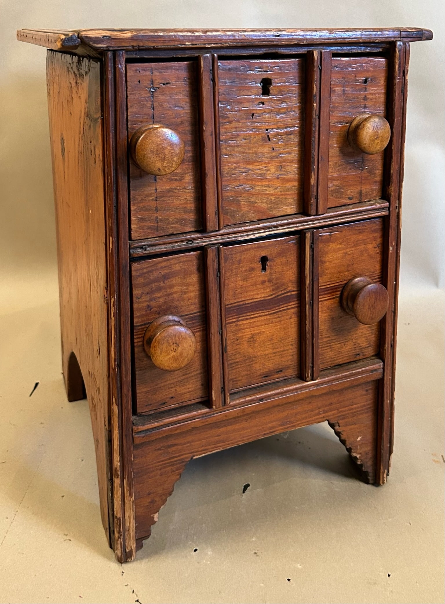 Antique Miniature Chest of Drawers (1 of 6)