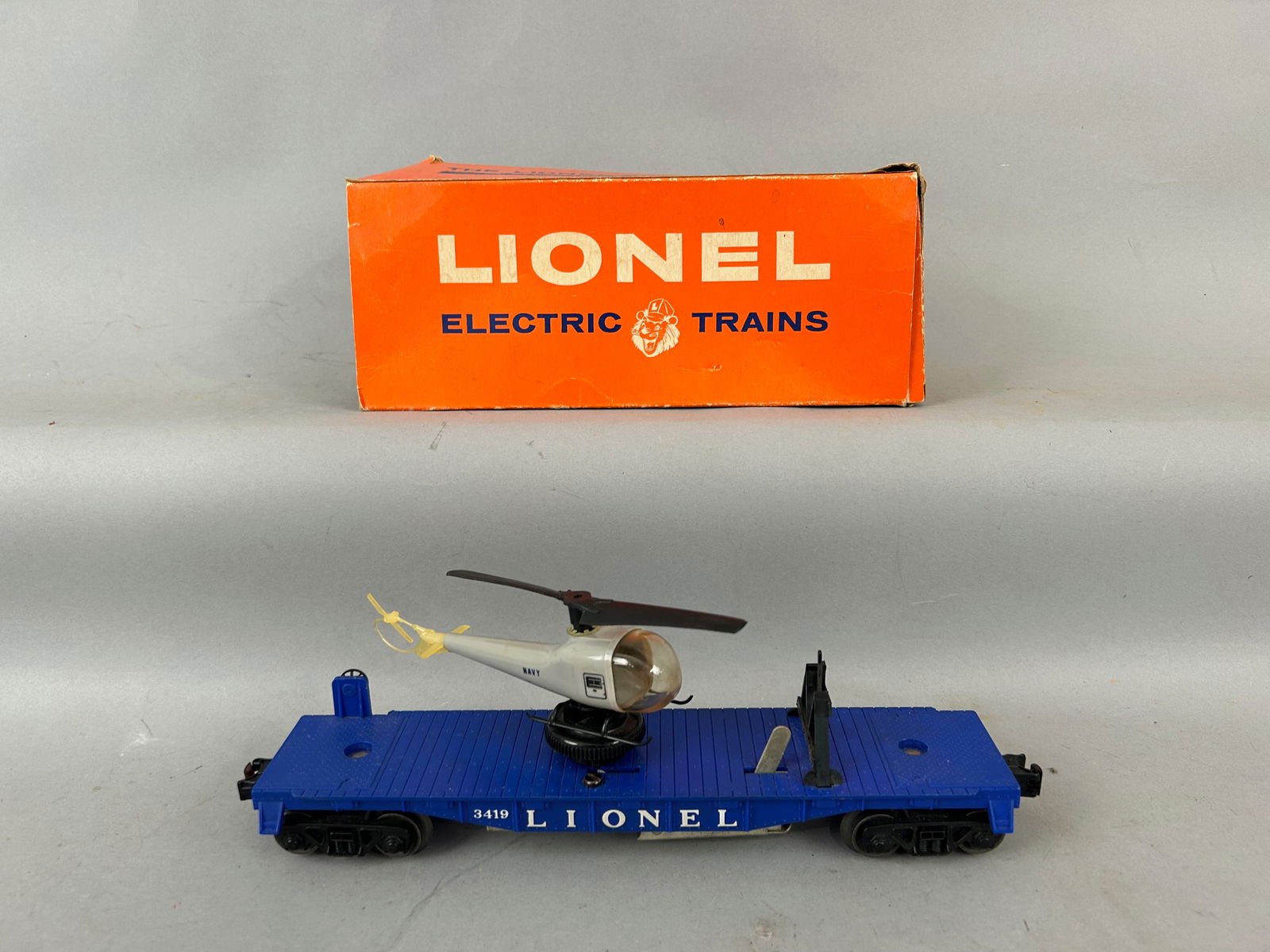 Lionel 3419 Helicopter Launching Car with box O Gauge (1 of 6)
