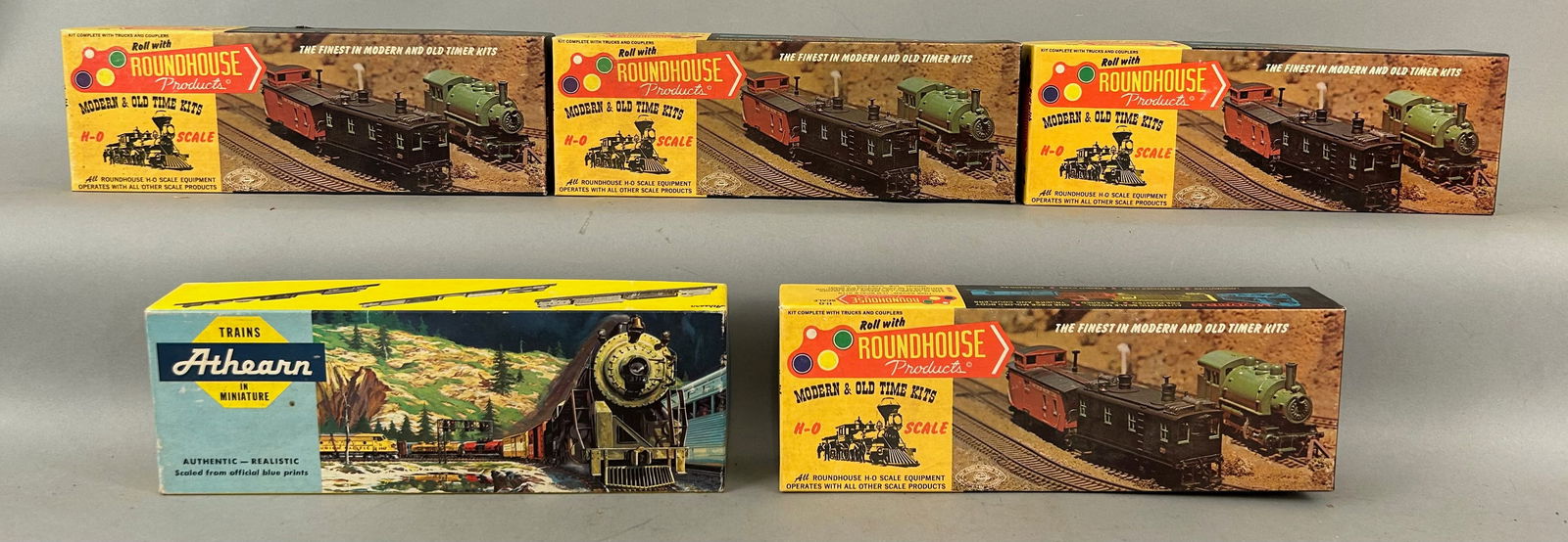 Five Model Train Kits (1 of 7)