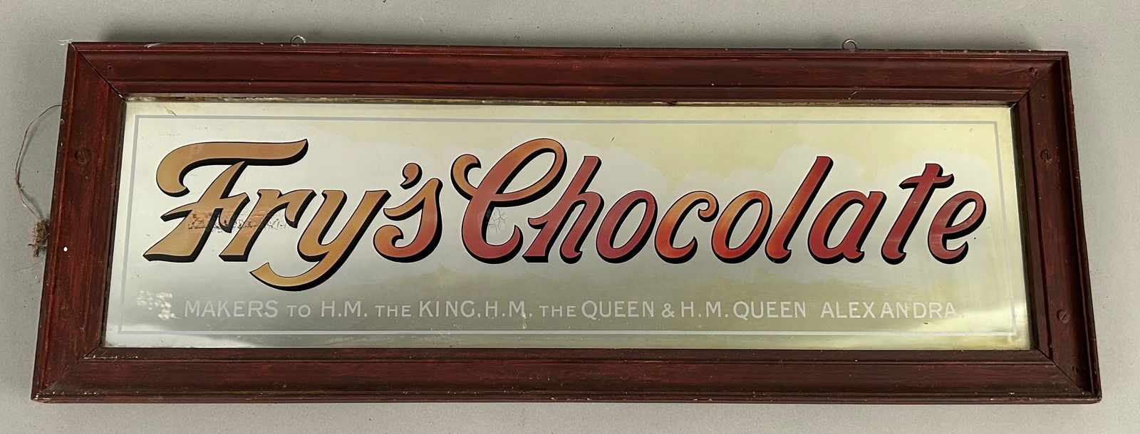Vintage Fry's Chocolate Sign (1 of 7)