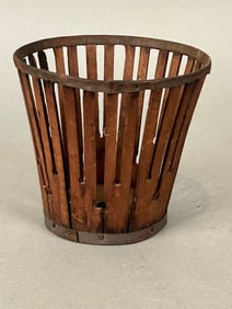19th c Shaker Berry Basket