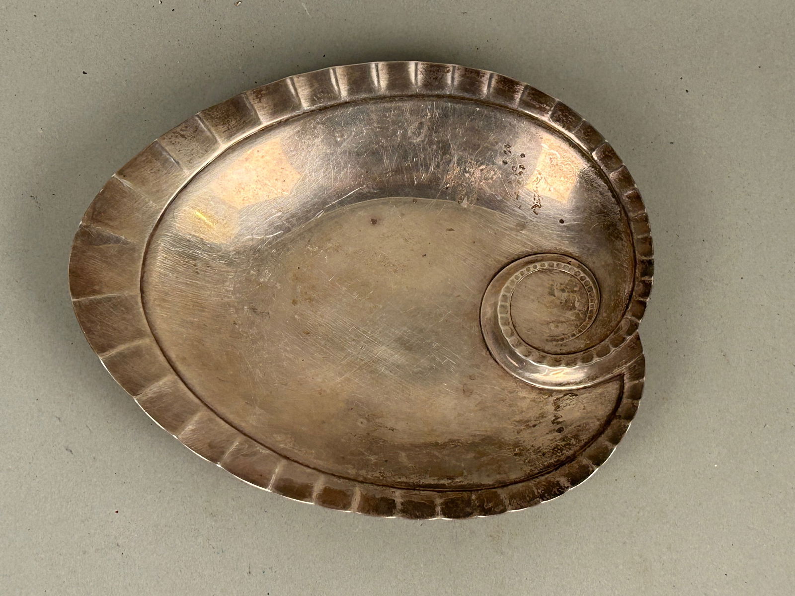 Antique Tiffany and Co Sterling Leaf Dish (1 of 6)