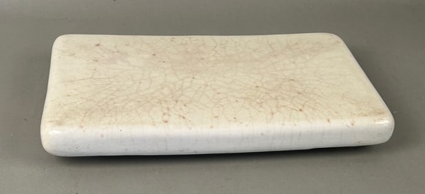 Antique Footed Porcelain Preparation Tray