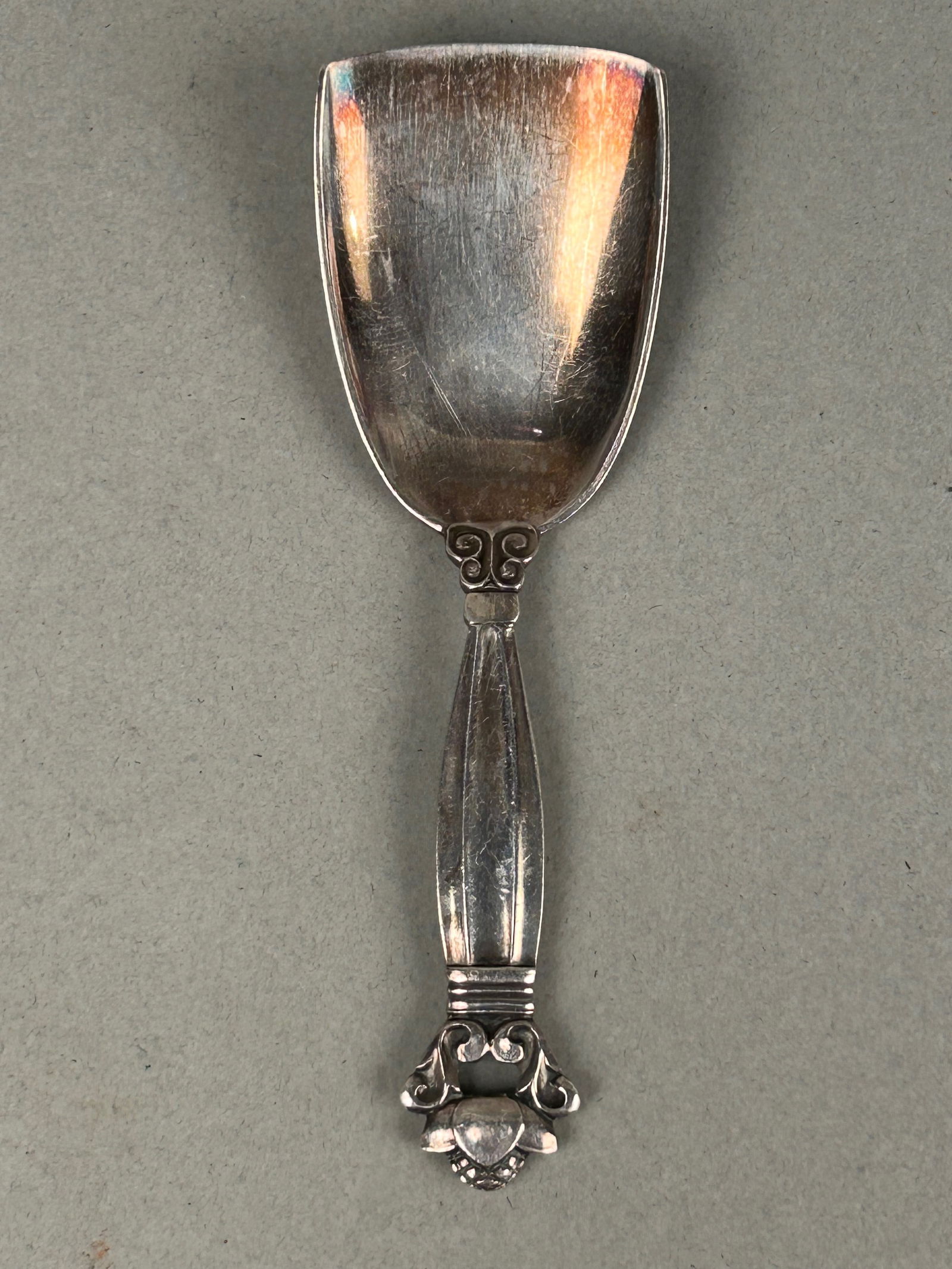Georg Jensen Sugar Spoon Acorn Patern (1 of 5)