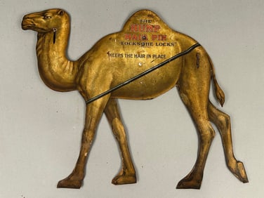 The Hump Hair Pin Camel Advertising Sign