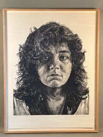 Chuck Close (1940-2021) Marta/Fingerprint Trial Proof