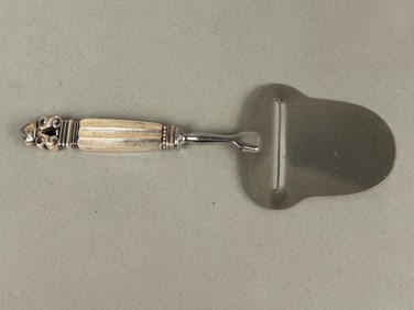 Georg Jensen Sterling Silver Cheese Plane Acorn Pattern
