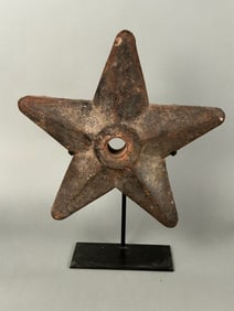17" Cast Iron Architecrural Star