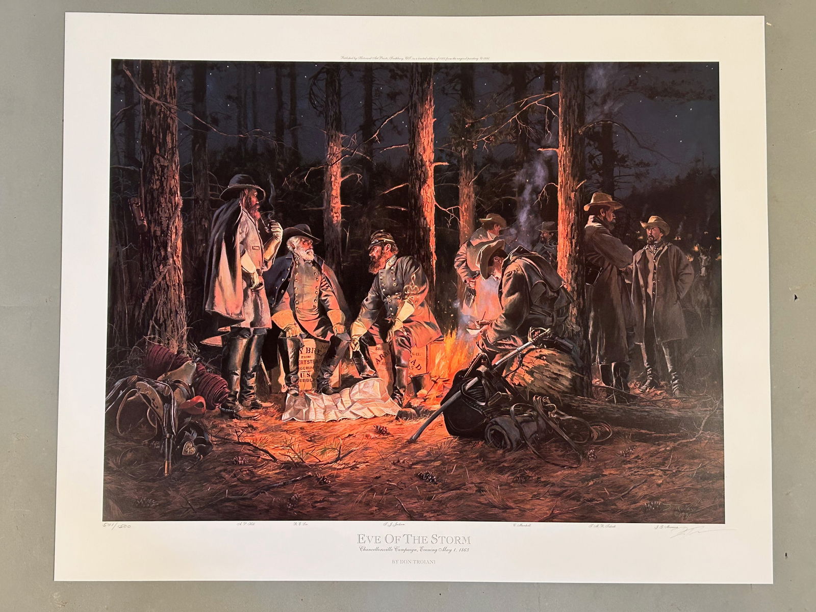 Don Troiani "Eve of the storm" (1 of 8)