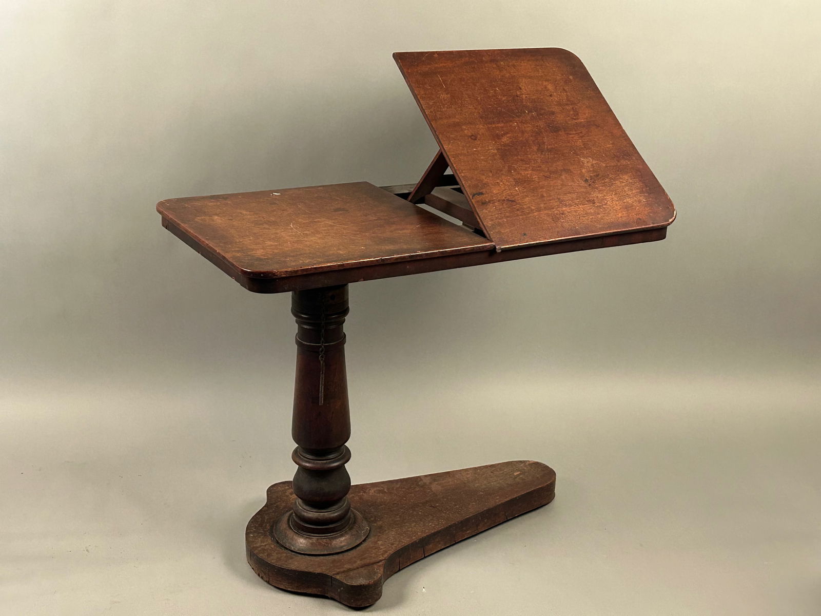 Unusual Bed Table w Tilted Workspace (1 of 8)