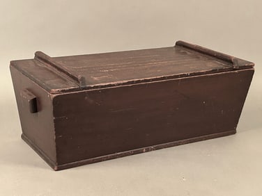 19th c Dough Box Unusual Small Size