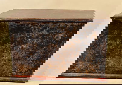 Antique Asian Storage Trunk