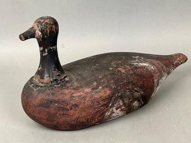 Primitive Folky Duck Decoy Original Surface