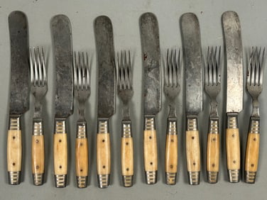 Antique cutlery set