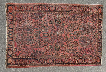 Small Sarouk Oriental Rug