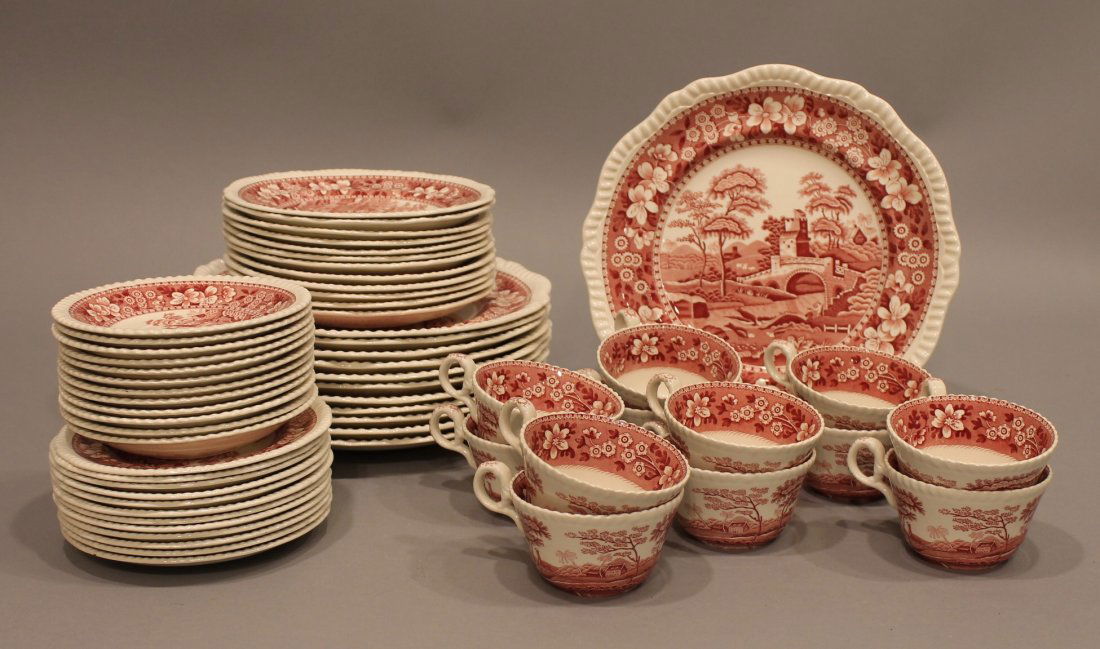 60 Pcs Copeland Spode's Tower Dinner Set Service for 12 (1 of 4)
