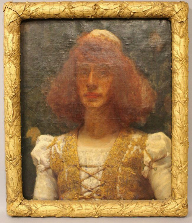 Frank Daniell O/C Man w Long Red Hair Berlin Germany (1 of 6)