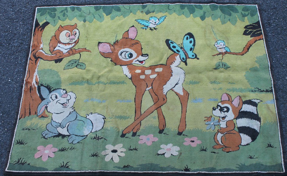 Walt Disney's Bambi scatter rug (1 of 4)