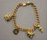 14k Gold Charm Bracelet