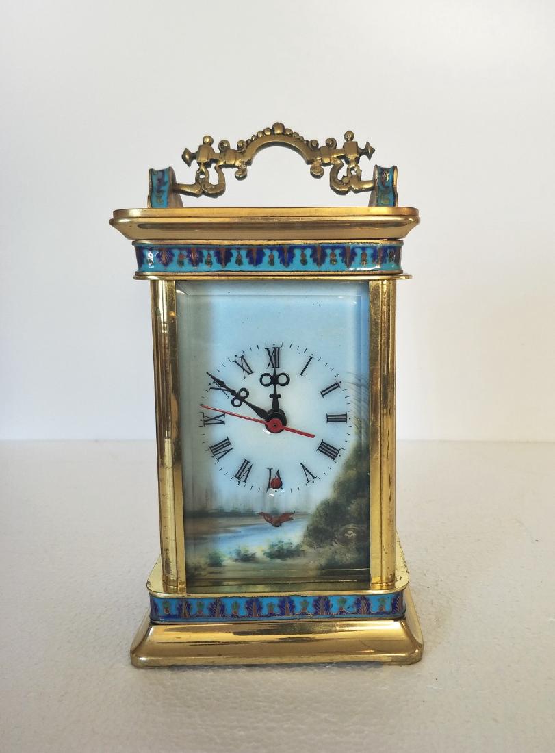 Antique Chinese Cloisonne clock (1 of 6)
