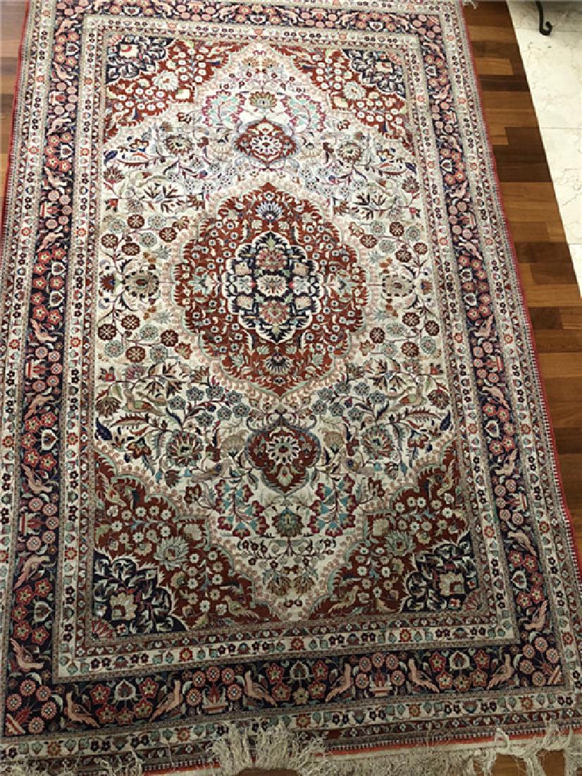 Antique Real Persian Heriz Area Rug 5 x 8 (1 of 10)