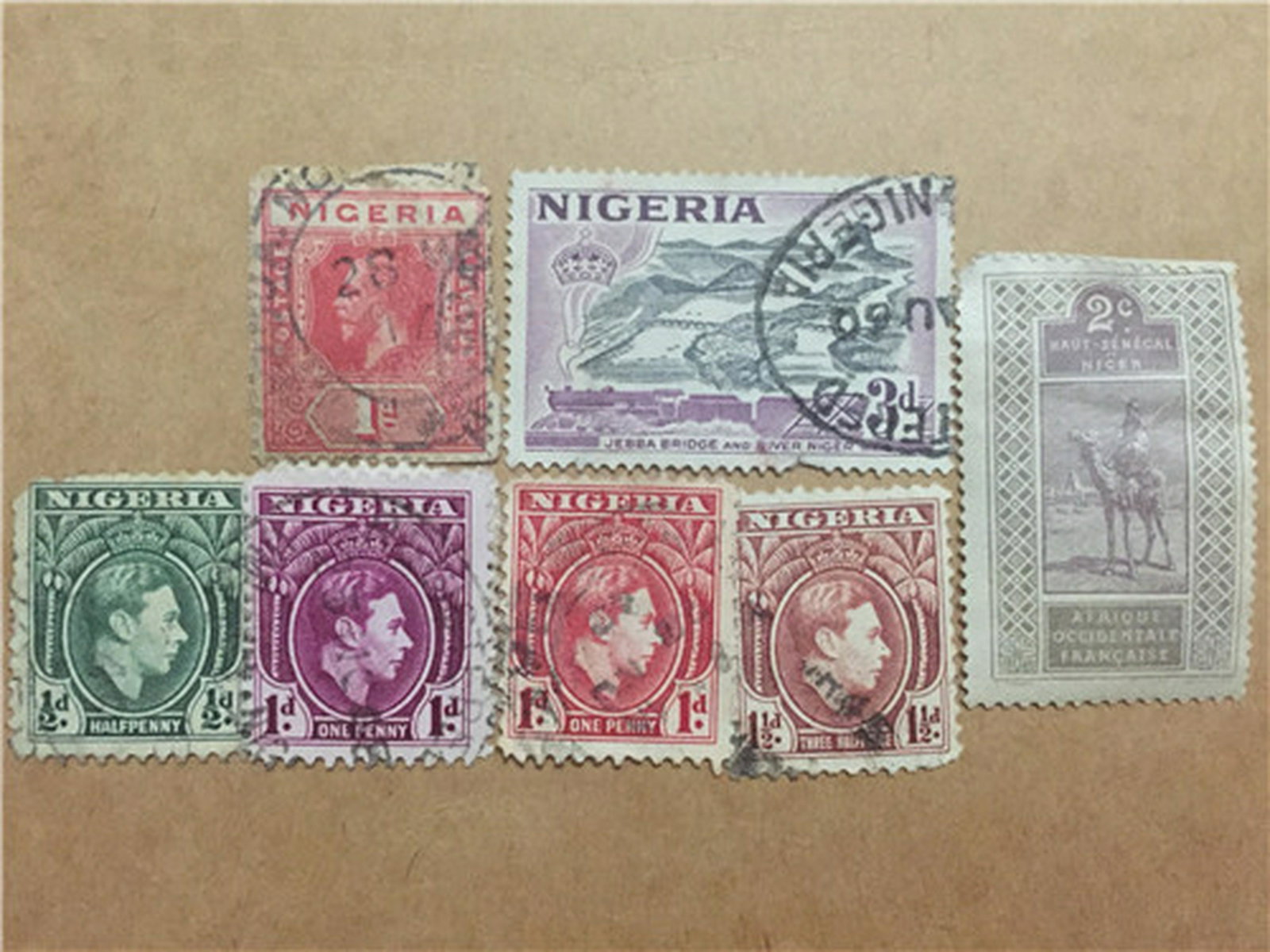 Nigeria King George Collection Stamps: Nigeria King George Collection Stamps