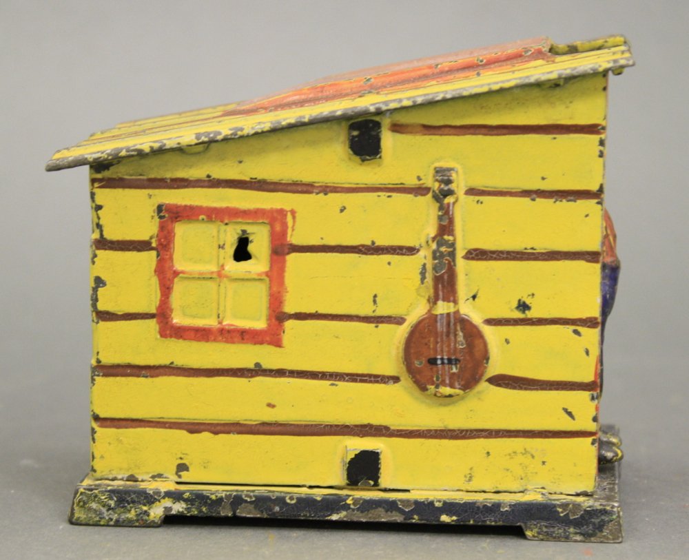 Cabin, Yellow Mechanical Bank (1 of 4)