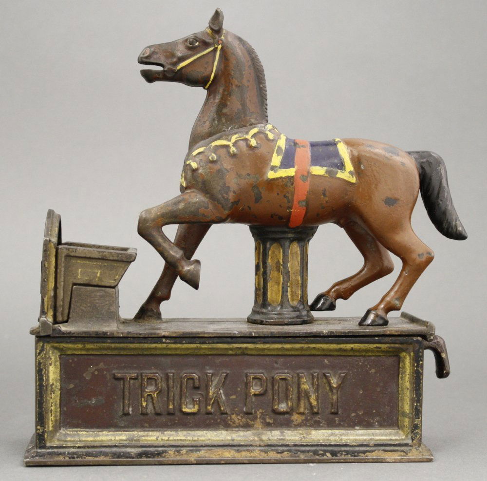 Trick Pony Mechanical Bank (1 of 1)