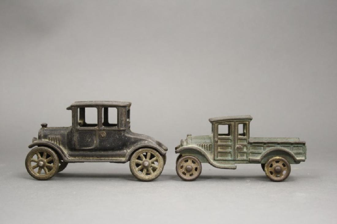 Lot: Flatbed Truck and Model A Coupe (1 of 1)