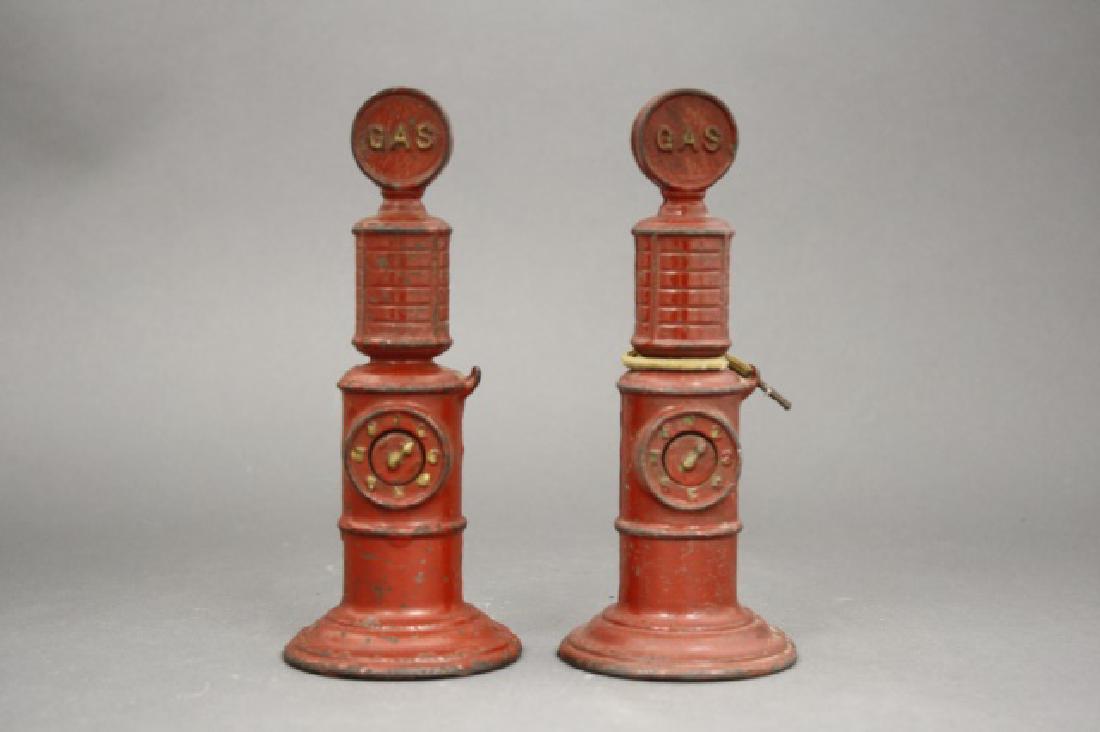 Lot: Two Gas Pumps (1 of 1)