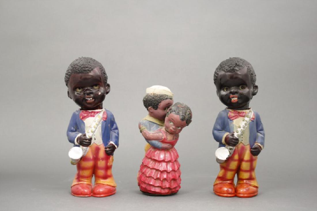 Lot: Two Clarinet Players, One Dancing Couple (1 of 2)