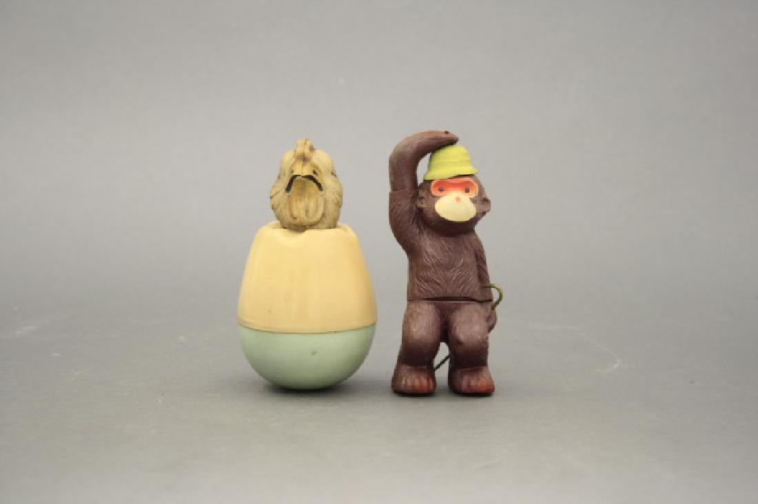 Lot: Chicken Roly Poly, Monkey Tips Hat (1 of 2)