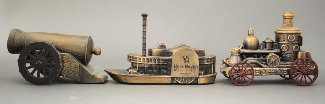 Lot: Three Still Banks (1 of 2)