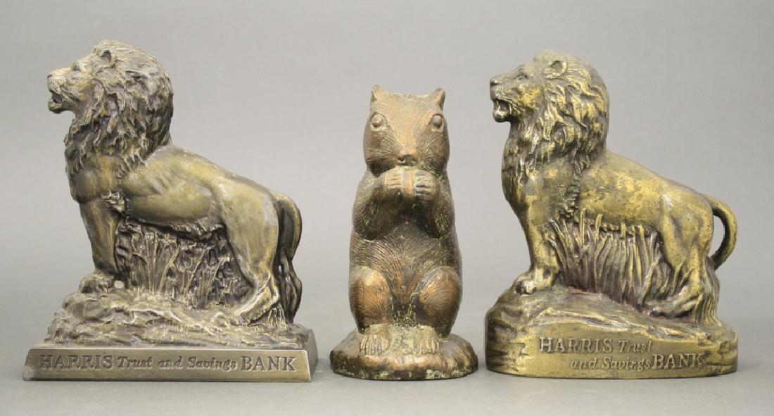 Lot: Three Animal Banks (1 of 2)