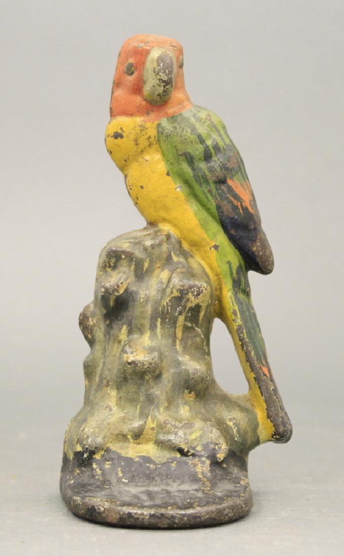 Parrot on Perch Doorstop (1 of 2)