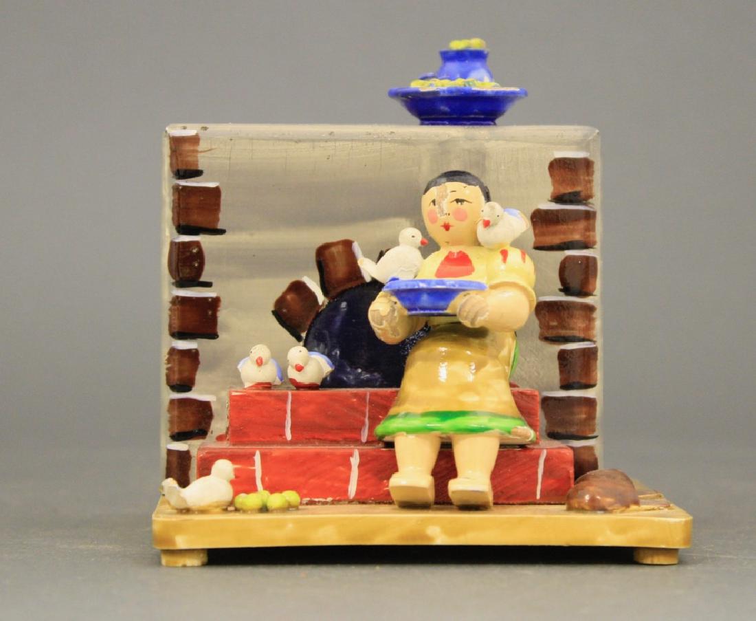 Woman by Brick Oven (1 of 2)