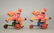 Lot: Two Young Clowns on Donkey
