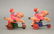 Lot: Two Young Clowns on Donkey - 2