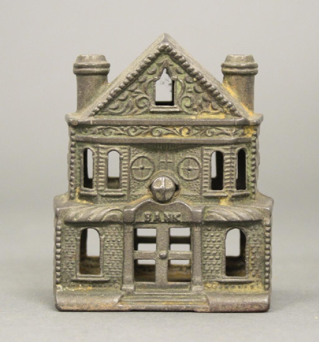 Victorian House, Small: Made of Cast Iron. Fine Condition.