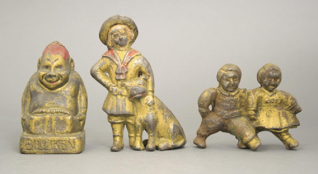 Lot: Three Figural Still Banks (1 of 2)