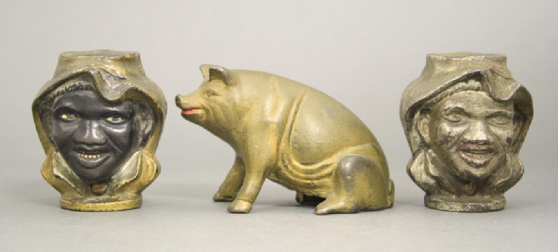 Lot: Three Still Banks (1 of 2)