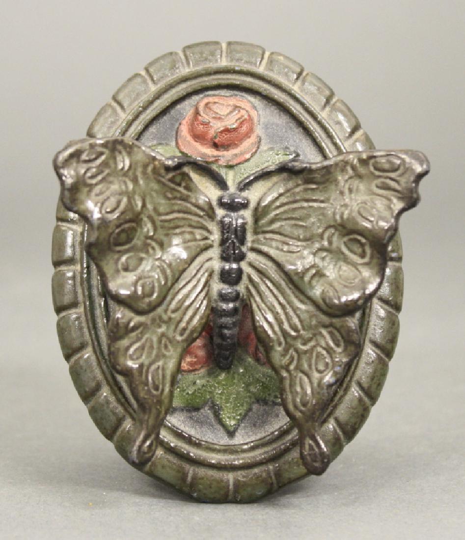Butterfly Door Knocker: Made of Cast Iron. Excellent Condition.