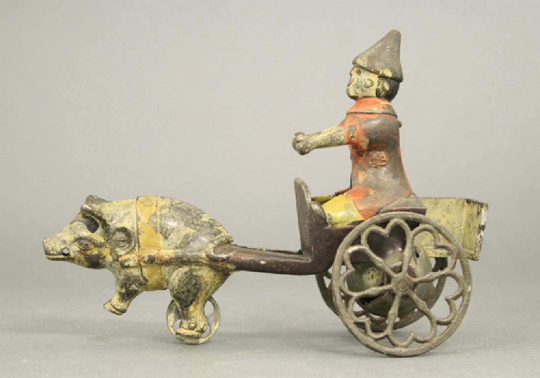 Clown and Pig Bell Toy (1 of 2)