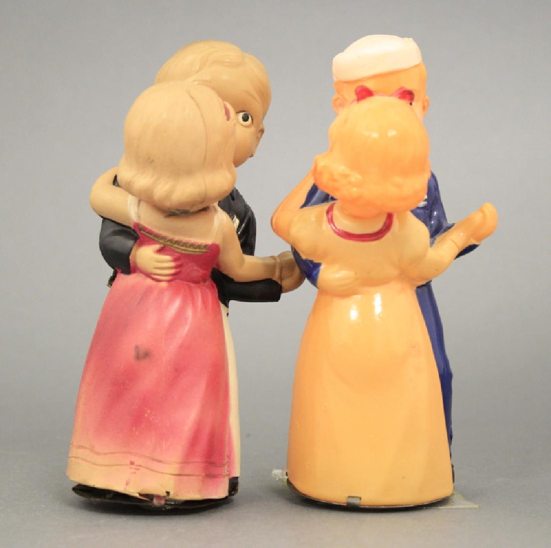 Lot: Two Dancing Couples (1 of 2)