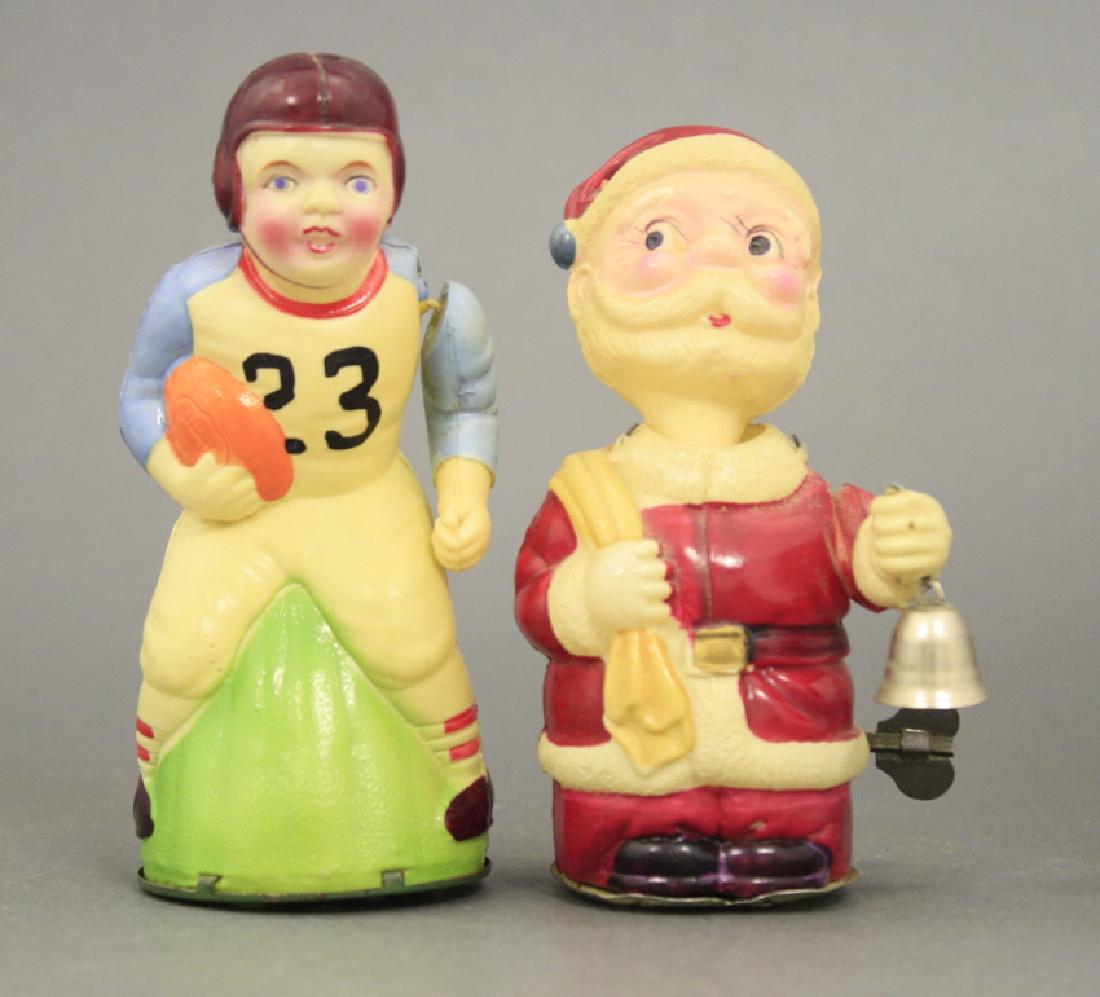 Lot: Football Player and Santa (1 of 2)