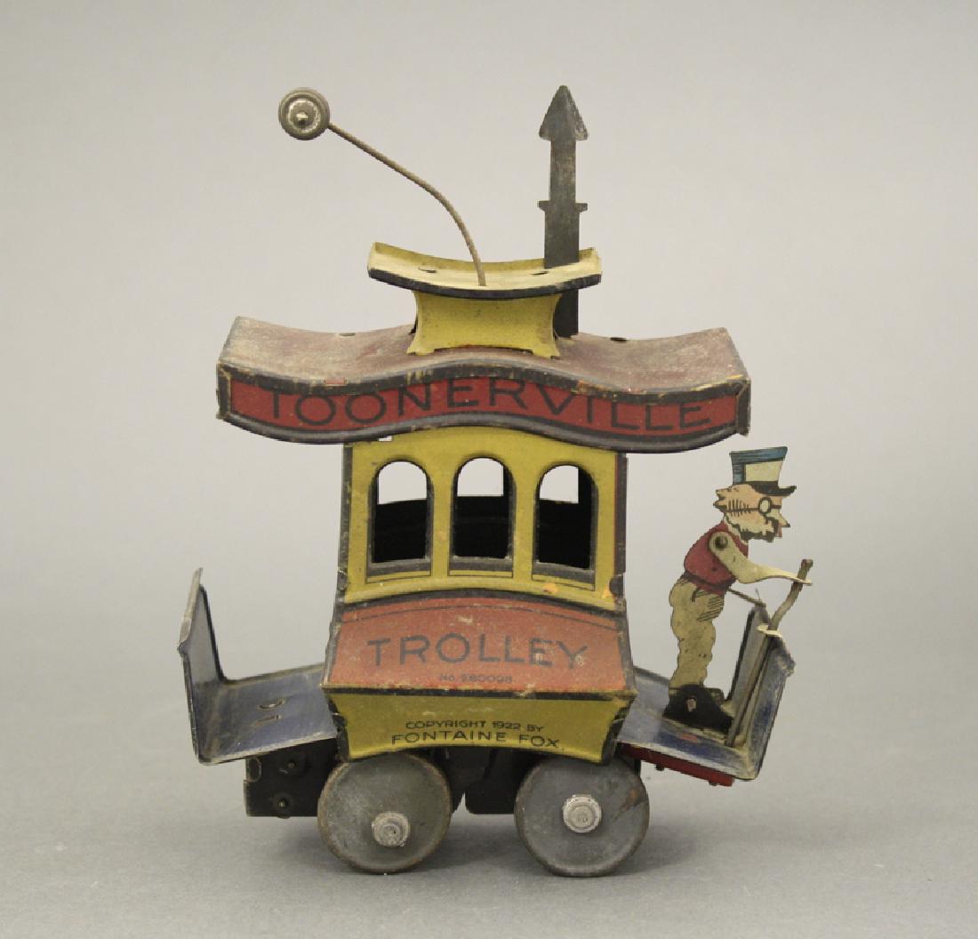 Windup Toonerville Trolley Toy (1 of 2)