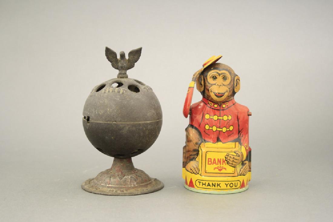 Lot: Chein Clown and Ringing Globe (1 of 2)